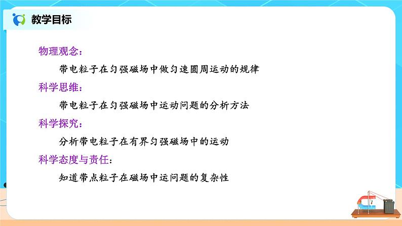 新教材 高中物理选择性必修二  1.3带电粒子在匀强磁场中的运动 习题课 课件+教案+练习02