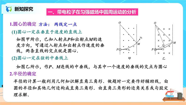 新教材 高中物理选择性必修二  1.3带电粒子在匀强磁场中的运动 习题课 课件+教案+练习04