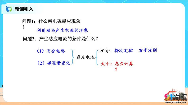 新教材 高中物理选择性必修二  2.2法拉第电磁感应定律  课件+教案+练习03