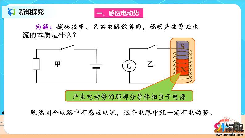 新教材 高中物理选择性必修二  2.2法拉第电磁感应定律  课件+教案+练习04