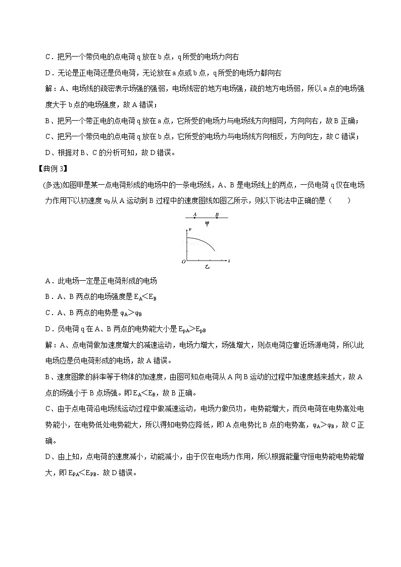专题44  电场的力学性质  2022届高中物理常考点归纳二轮复习第2页