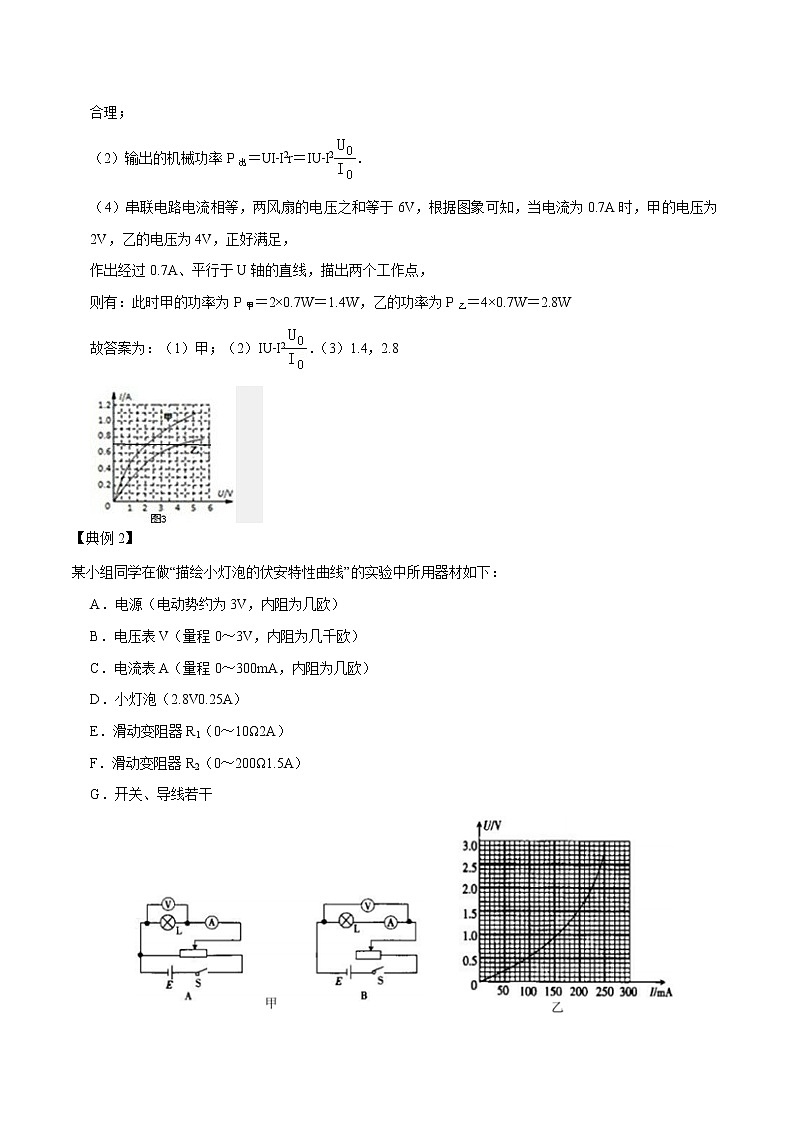 专题57  描绘小电珠的伏安特性曲线2022届高中物理常考点归纳二轮复习第2页