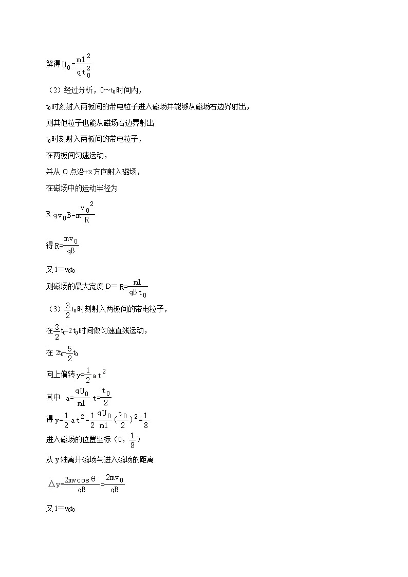 专题64 带电粒子在交变复合场中的运动问题  2022届高中物理常考点归纳二轮复习第2页