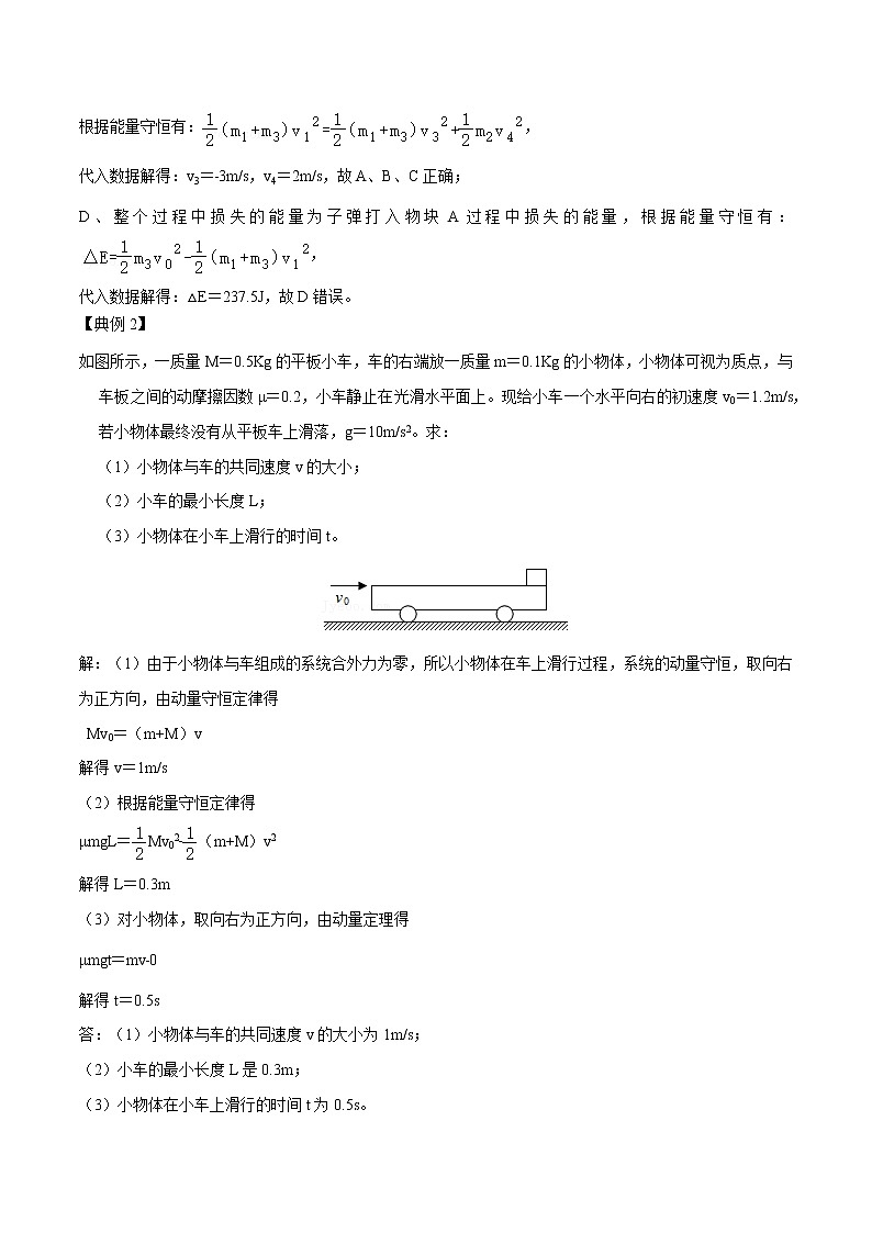 专题41  类（广义）碰撞问题  2022届高中物理常考点归纳二轮复习第2页