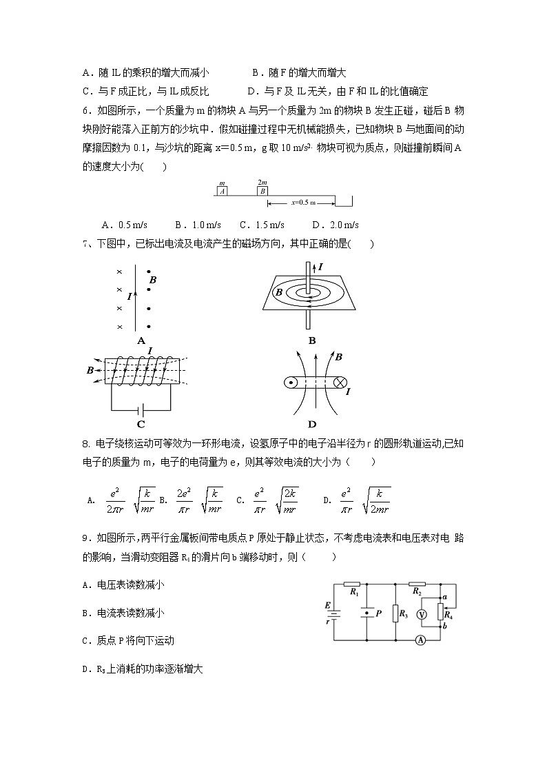 2021-2022学年湖南省邵东县第三中学高二上学期10月月考物理试题（word版）第2页