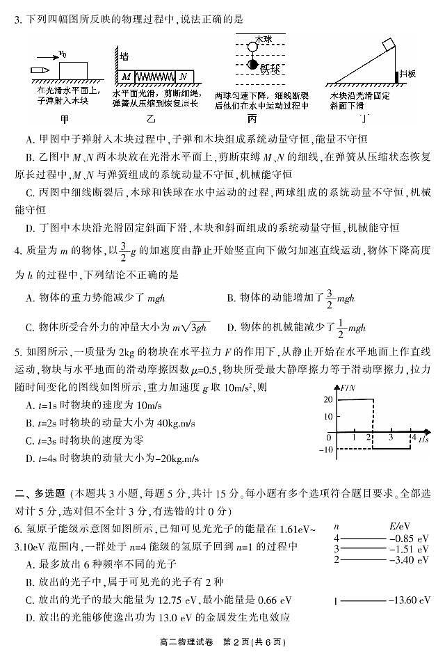 2021-2022学年湖南省郴州市高二上学期期末考试物理试题（PDF版）02