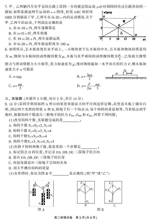 2021-2022学年湖南省郴州市高二上学期期末考试物理试题（PDF版）03