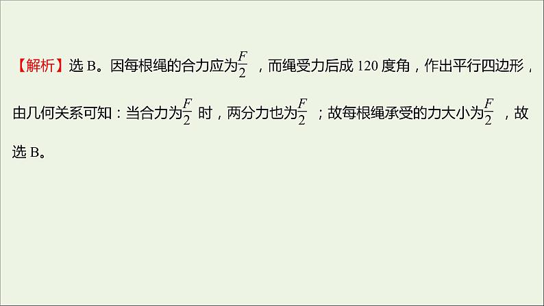 高中物理练习14力的合成课件新人教版必修105