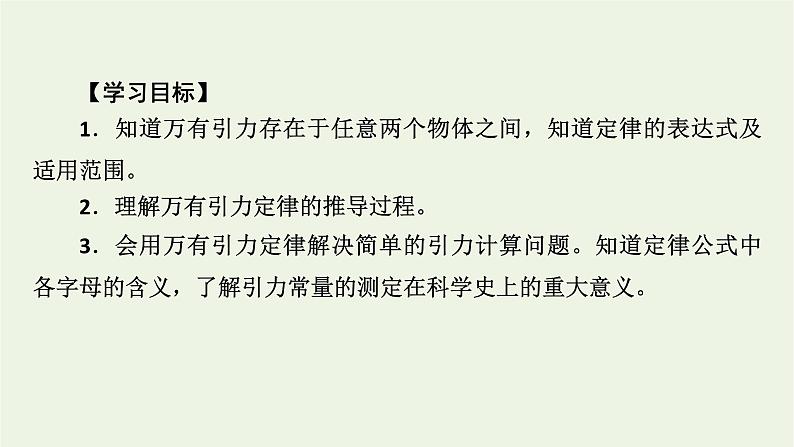 2021_2022学年新教材高中物理第七章万有引力与宇宙航行2万有引力定律课件新人教版必修第二册第4页