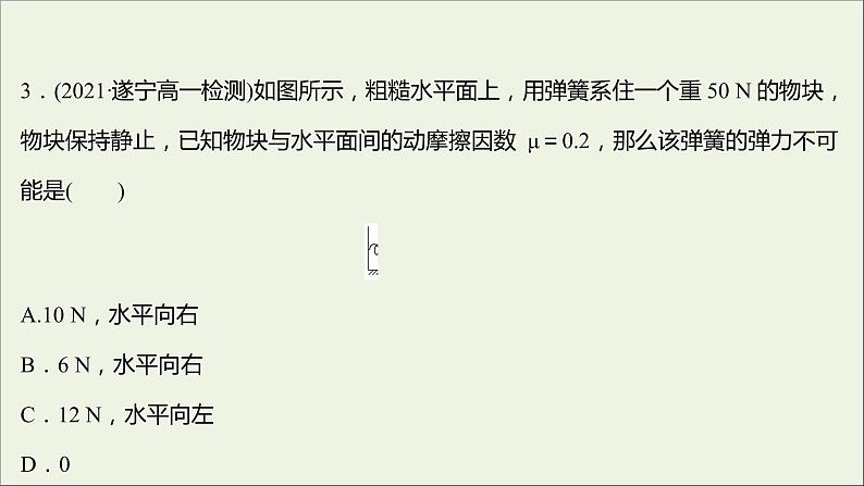 2021_2022学年高中物理第二章力单元形成性评价课件教科版必修1第6页