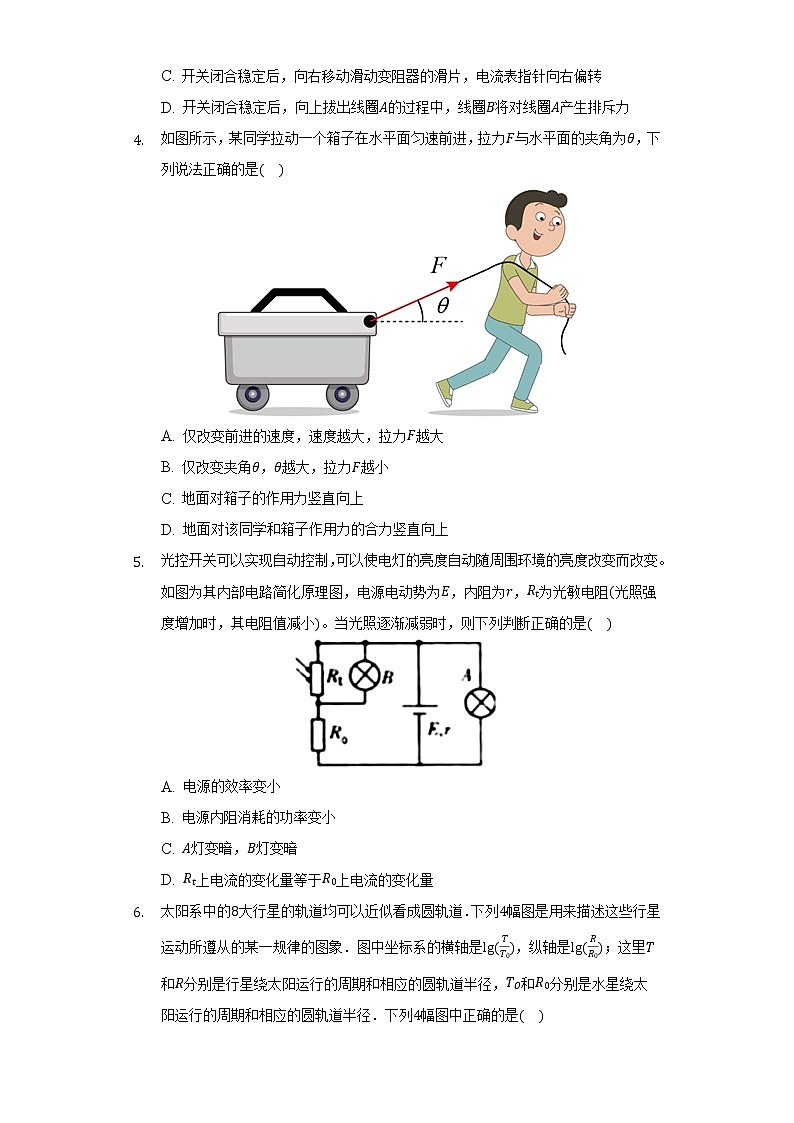 2021-2022学年黑龙江省哈尔滨市香坊区德强学校清北班高三（上）期末物理试卷02
