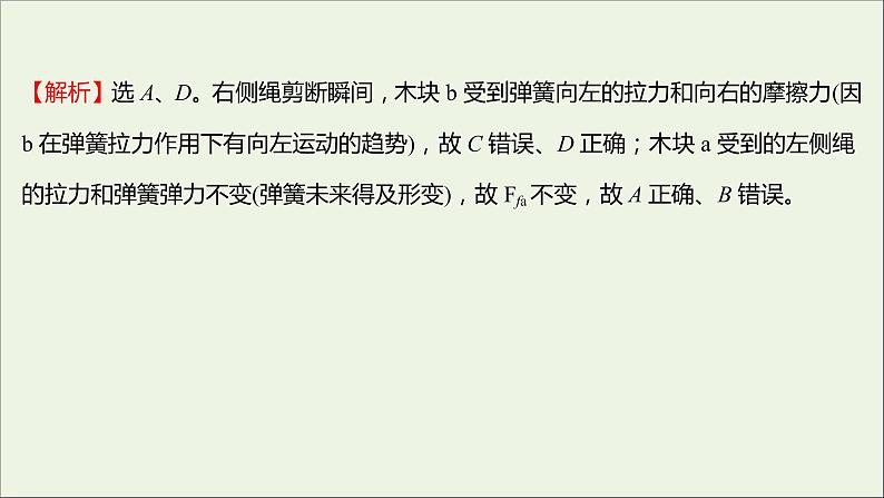 高中物理第三章相互作用阶段提升课课件新人教版必修107