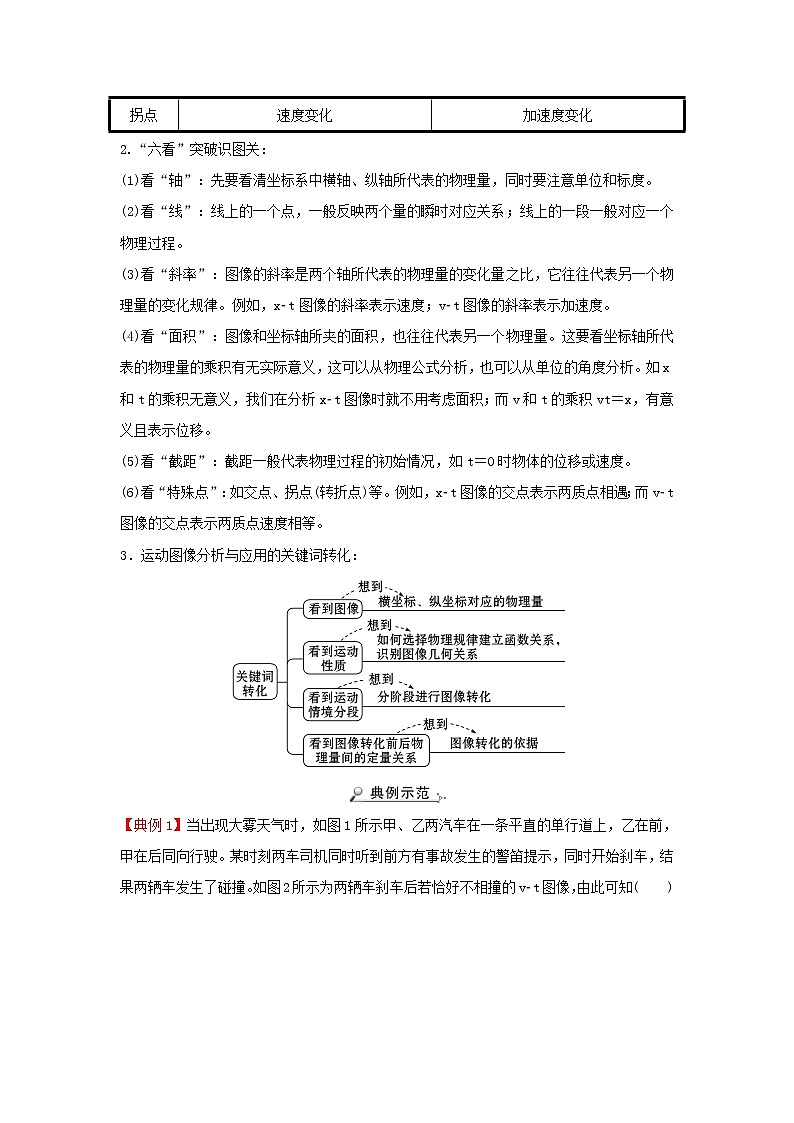 2021_2022学年高中物理第一章运动的描述阶段提升课学案教科版必修102