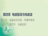 2021-2022学年高中物理新粤教版选择性必修第二册 第4章 第3节　电磁波的发射、传播和接收 第4节　电磁波谱 课件（54张）