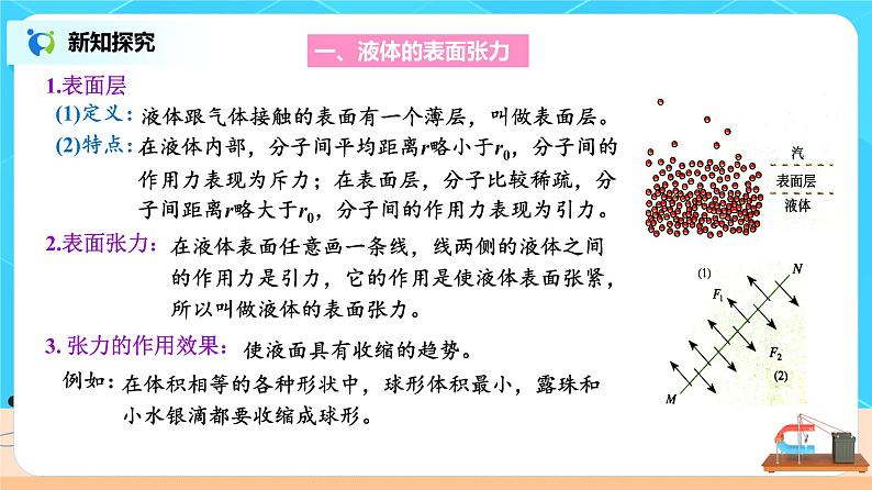 新教材 高中物理选择性必修三  2.5 液体  课件+教案+练习(含答案)05