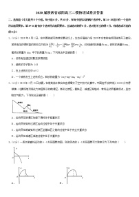 2020届陕西省咸阳高三二模物理试卷及答案