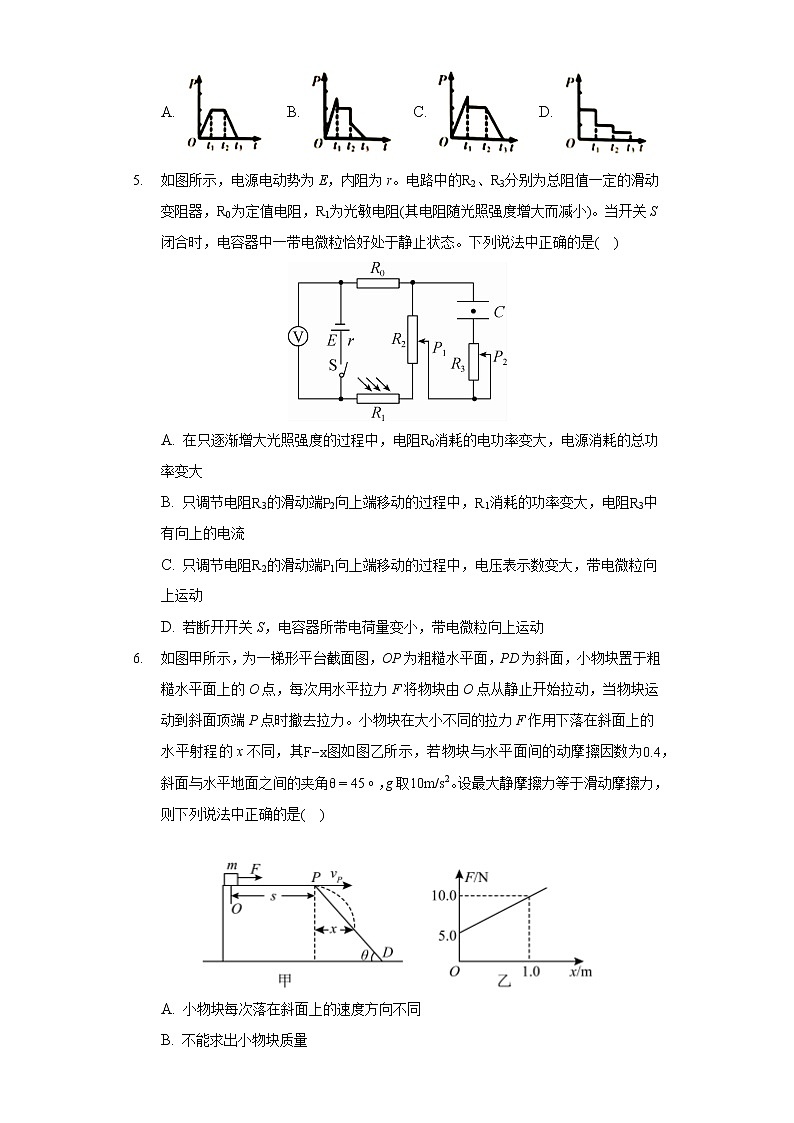 2022年湖南省邵阳市高考物理一模试卷02