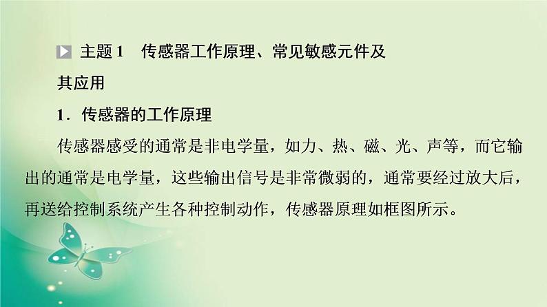 2021-2022学年高中物理新粤教版选择性必修第二册 第5章 传感器 综合提升 课件（37张）05