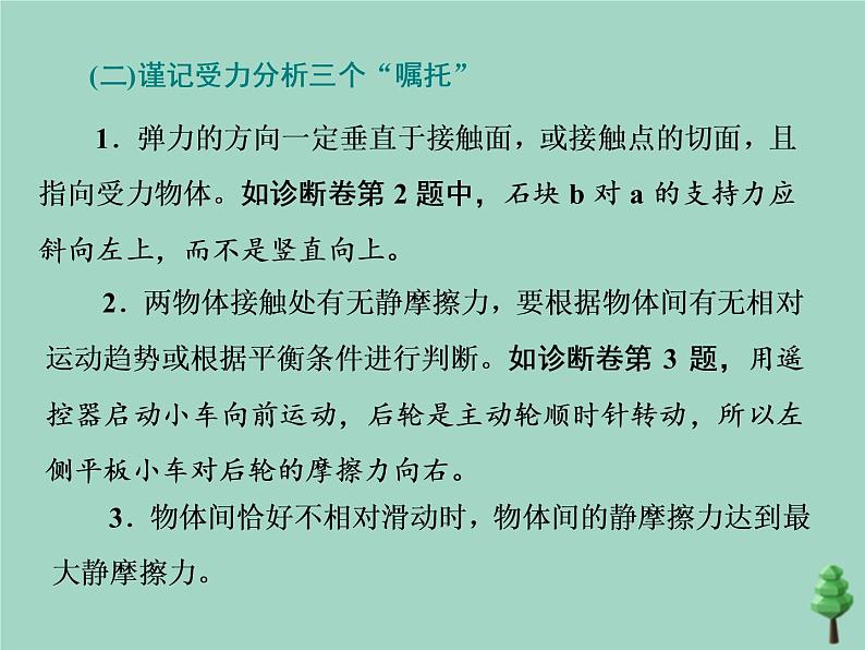 2022年高考物理二轮复习第一部分专题一力与运动第一讲力与物体平衡课件06