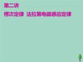 2022年高考物理二轮复习第一部分专题四电路与电磁感应第二讲楞次定律法拉第电磁感应定律课件