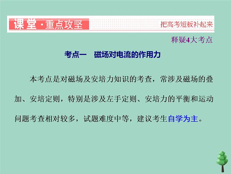 2022年高考物理二轮复习第一部分专题三电场与磁场第二讲磁场的基本性质课件第3页