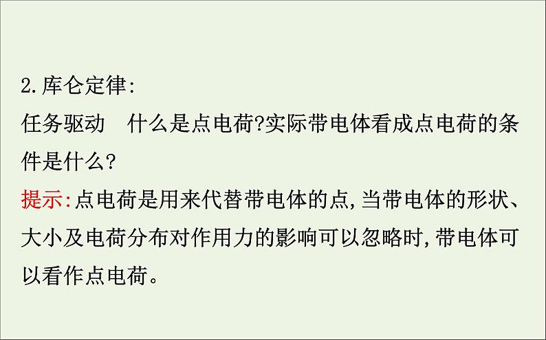 2022年高中物理第一章静电场2库仑定律课件人教版选修3_1第5页