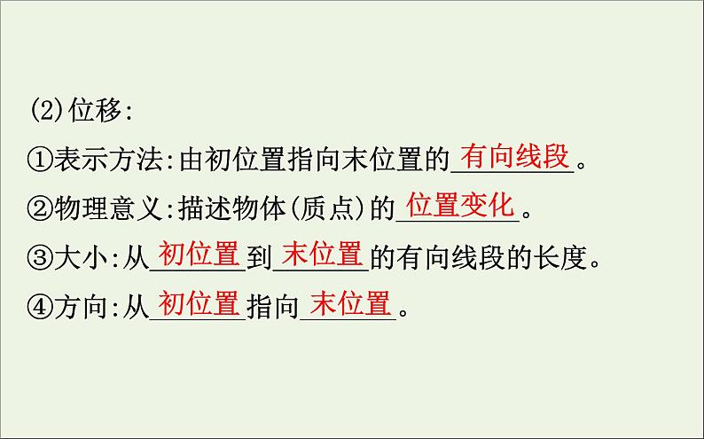 2022年高中物理第一章运动的描述2时间和位移课件人教版必修108