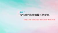 2022年高考物理大一轮复习实验二探究弹力和弹簧伸长的关系课件新人教版