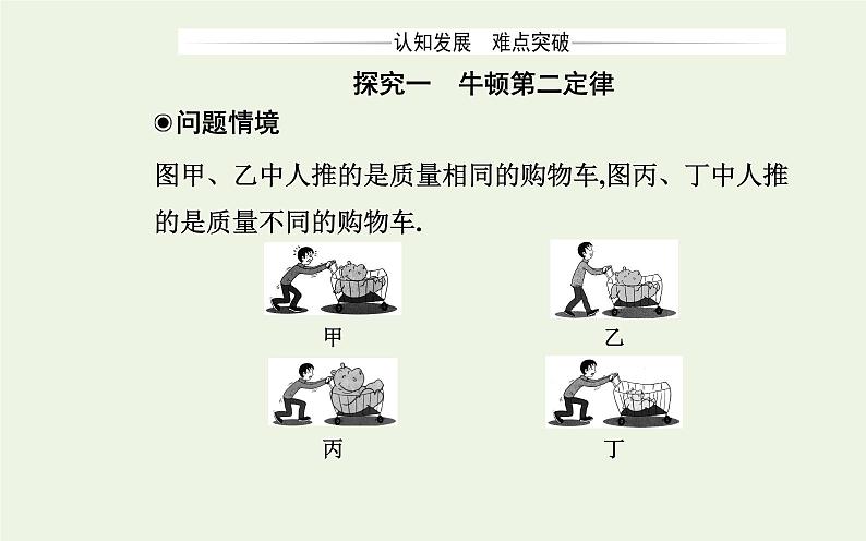 新教材高中物理第四章运动和力的关系3牛顿第二定律课件新人教版必修第一册07