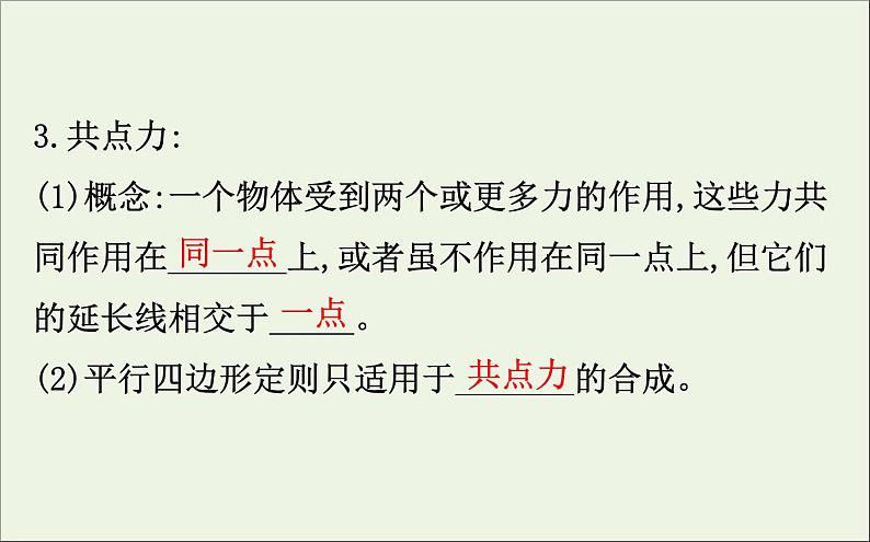 2022年高中物理第三章相互作用4力的合成课件新人教版必修1第6页