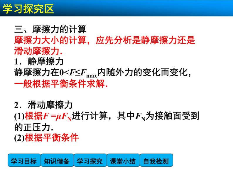 高中物理人教版（2019）必修1课件 第三章 相互作用——力3.2 摩擦力208