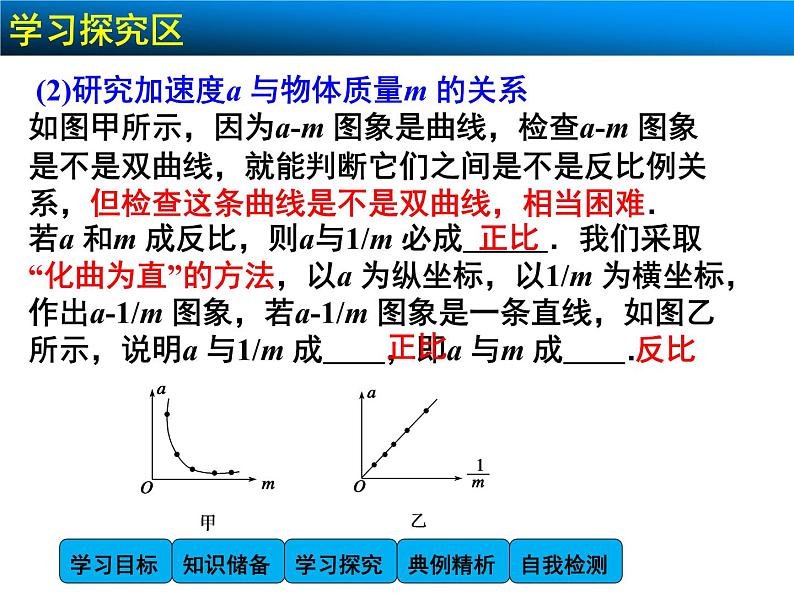 高中物理人教版（2019）必修1课件 第四章 运动和力的关系4.2 实验：探究加速度与力、质量的关系06