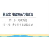 高中物理第4章電磁振蕩與電磁波第1節(jié)電磁振蕩第2節(jié)麥克斯韋電磁場(chǎng)理論課件粵教版選擇性必修第二冊(cè)