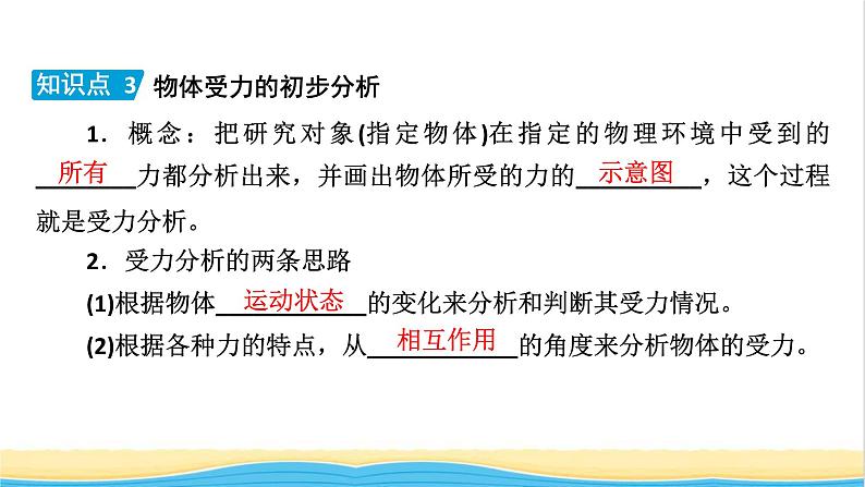 高中物理第三章相互作用__力3牛顿第三定律课件新人教版必修第一册08