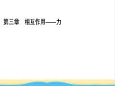 高中物理第三章相互作用__力章末小结课件新人教版必修第一册