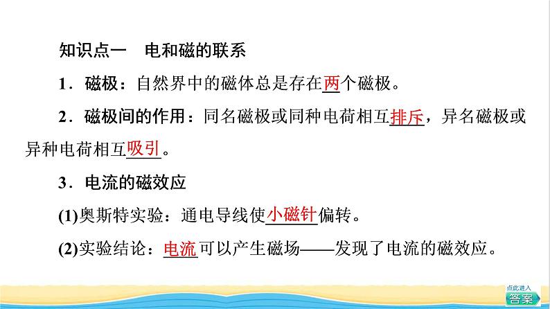 高中物理第13章电磁感应与电磁波初步1磁场磁感线课件新人教版必修第三册06