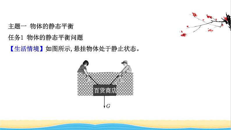 高中物理第三章相互作用__力5共点力的平衡课件新人教版必修104