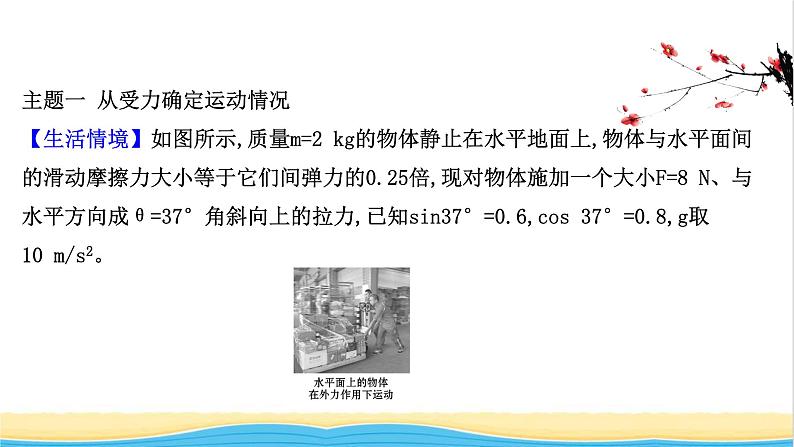 高中物理第四章运动和力的关系5牛顿运动定律的应用课件新人教版必修106