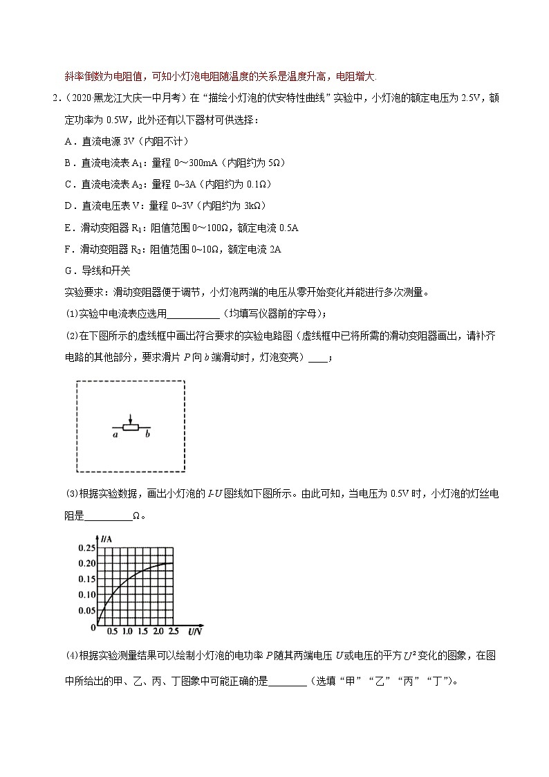考点17电学实验（解析版）-2021届高三《新题速递·物理》11月刊（高考复习）第2页