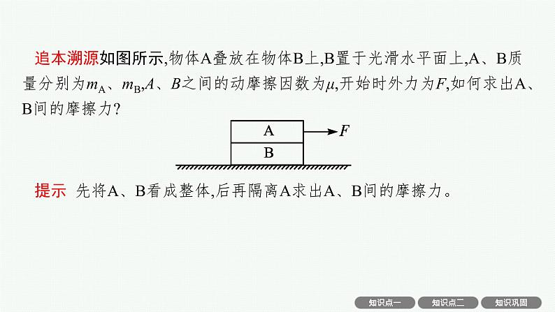 人教版新高考物理一轮总复习--牛顿运动定律的综合应用(一)课件PPT第6页