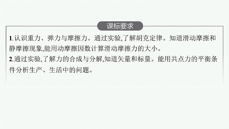 人教版新高考物理一轮总复习--重力、弹力、摩擦力课件PPT02