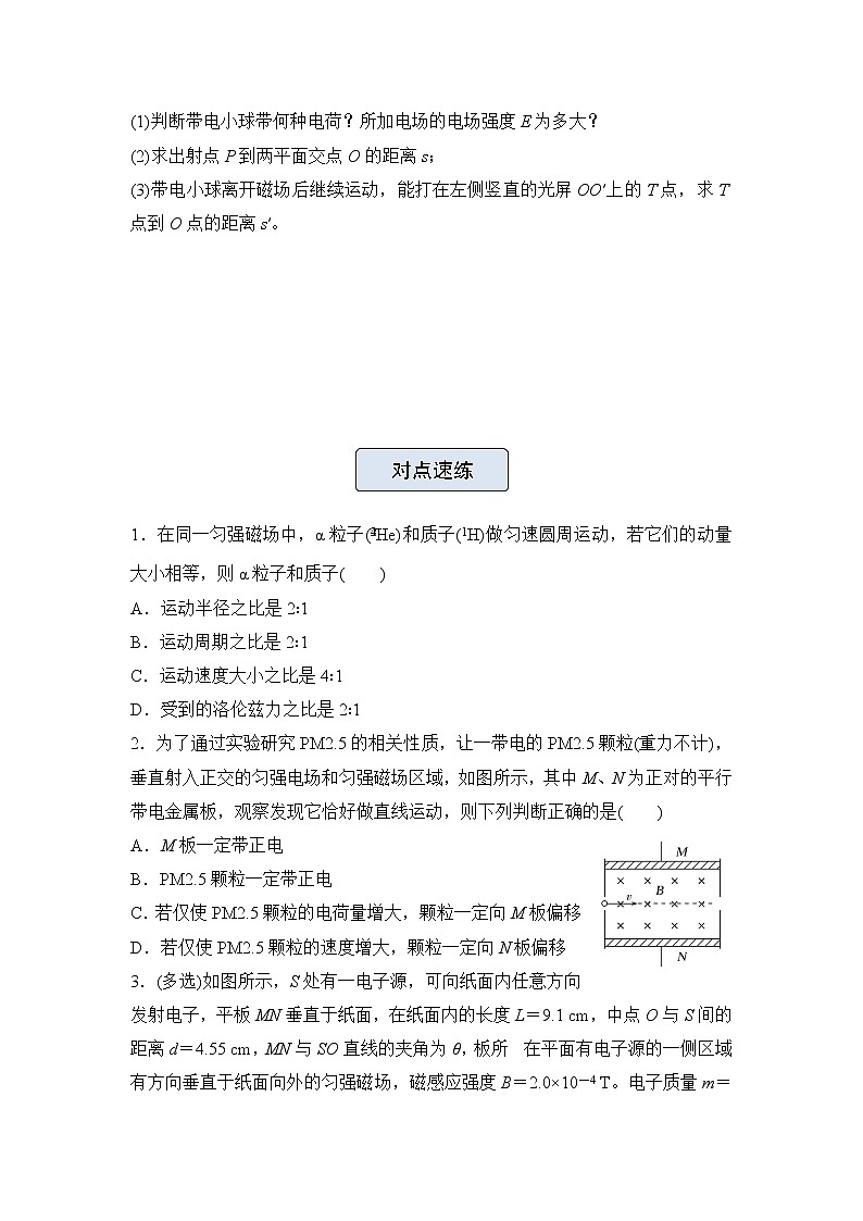 【原创】（新高考）2022届高三物理精准提升专练17 带电粒子在磁场中运动 学生版第2页