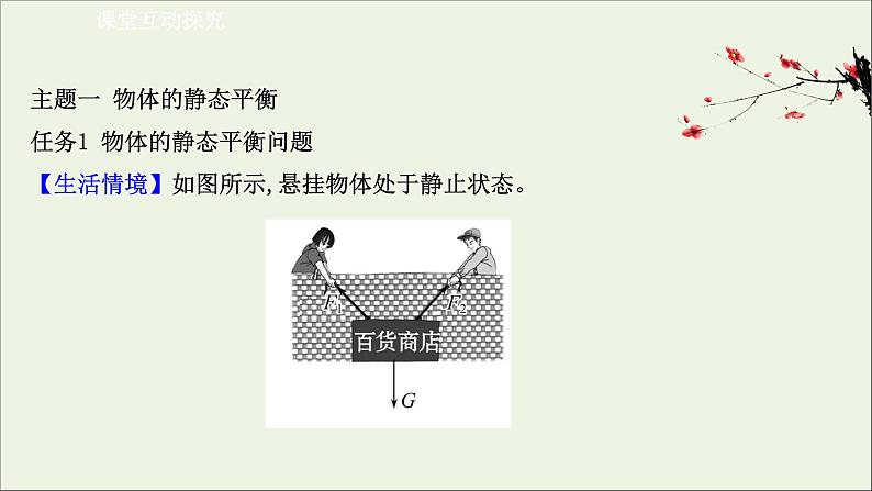 新教材高中物理第三章相互作用__力5共点力的平衡课件新人教版必修104