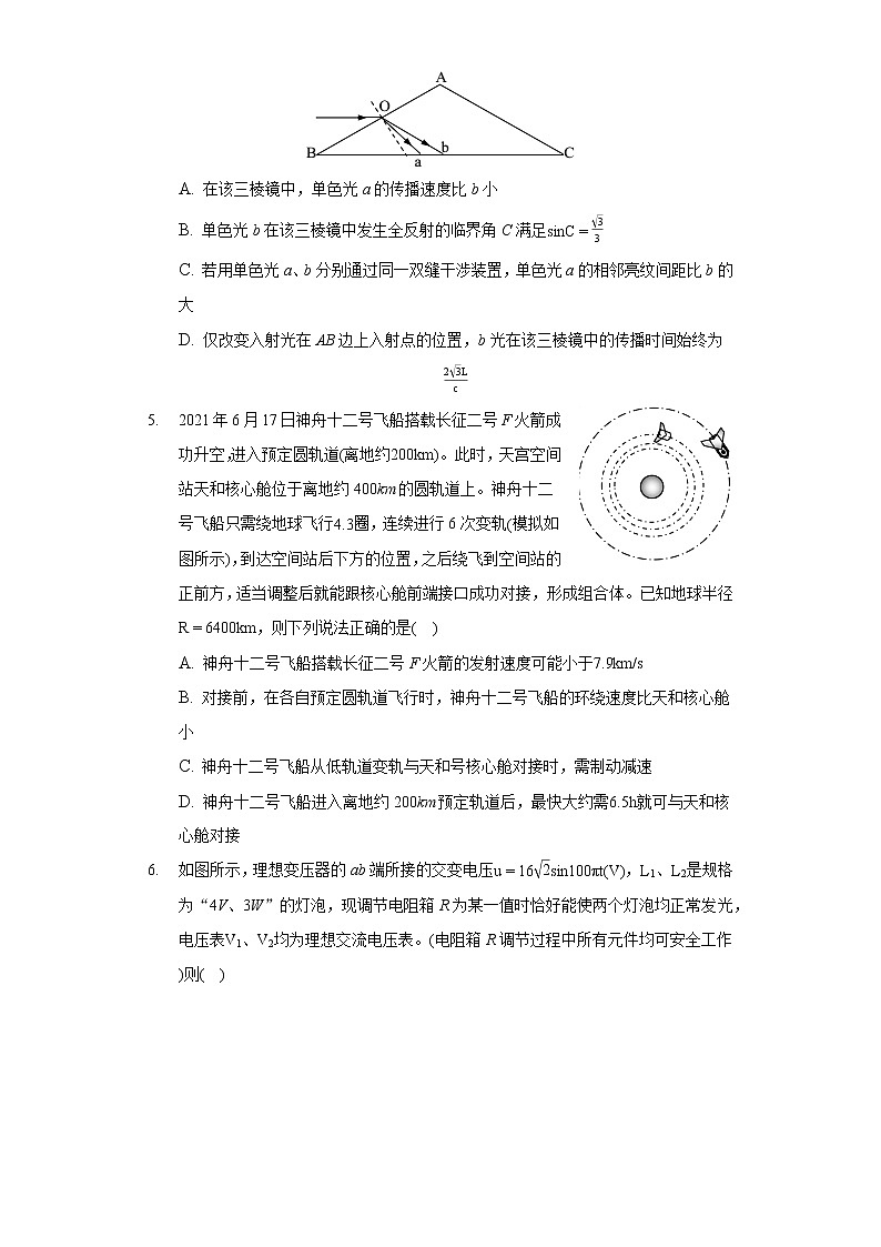 2022年湖北省十一校高考物理一模试卷第2页
