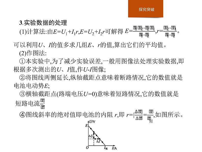 第十二章　3.实验电池电动势和内阻的测量课件PPT第5页