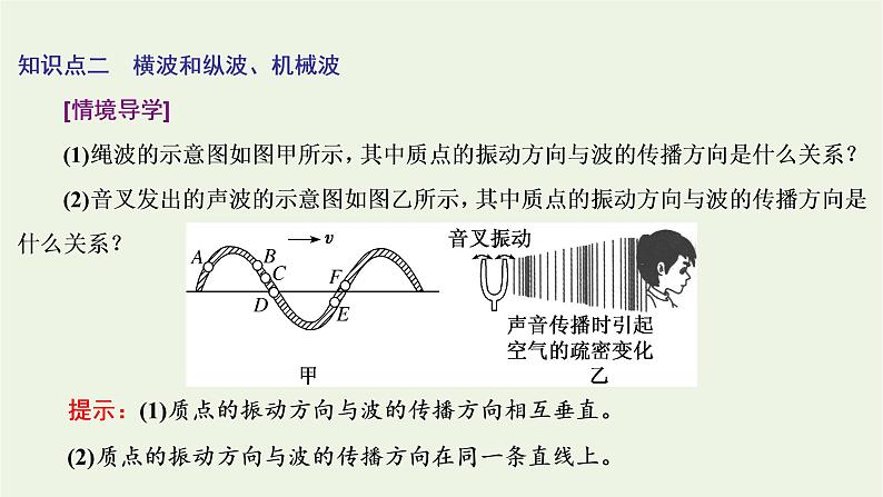 第三章机械波1波的形成课件08