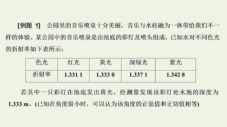 第四章光习题课三光的折射和全反射的综合问题课件第6页