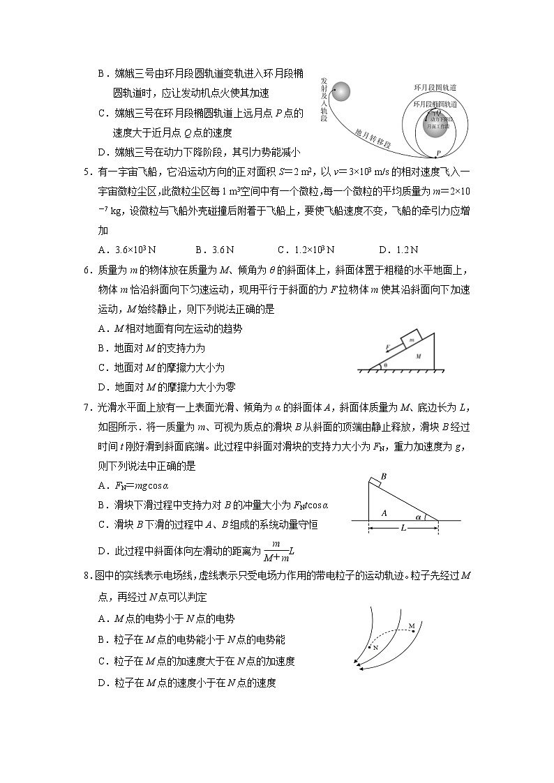 2021-2022学年山西省长治市第二中学校高二下学期第一次月考物理试题（Word版）02