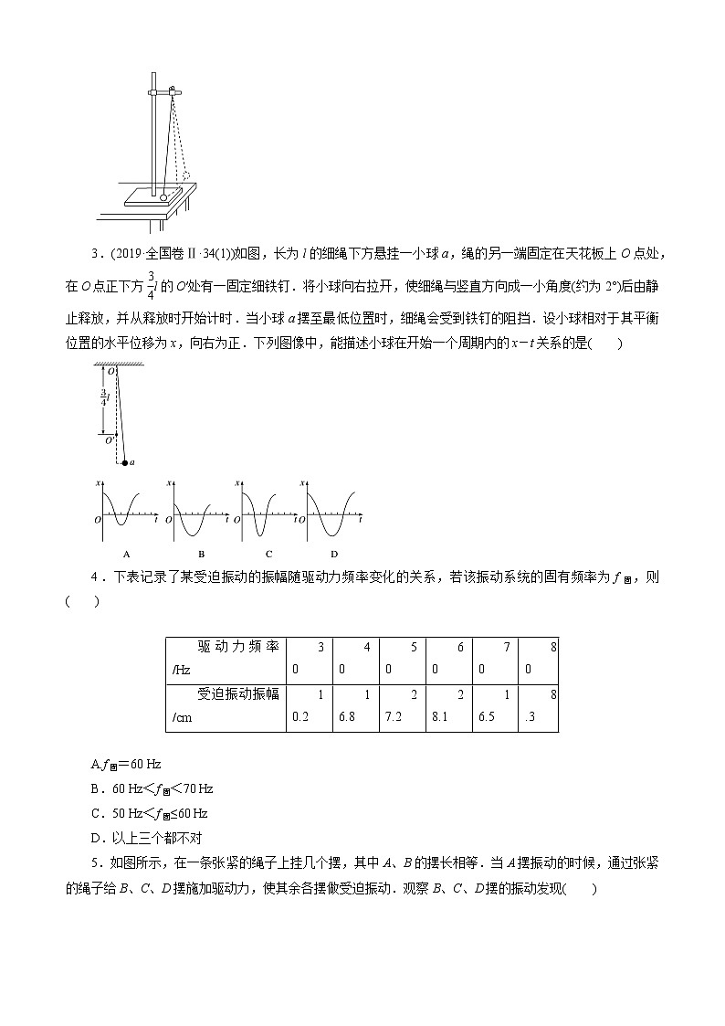 选考题3 机械波光学选填-解码高考2021物理一轮复习题型突破（原卷版）第3页