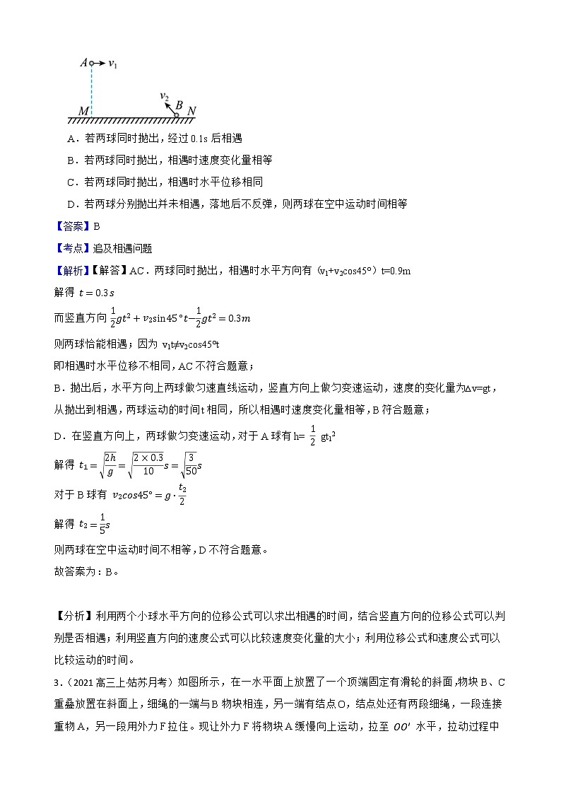 2022届高三物理二轮复习卷：选择题专题练习（八）(教师版)第2页